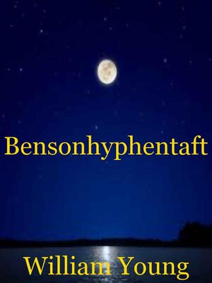cover image of Bensonhyphentaft